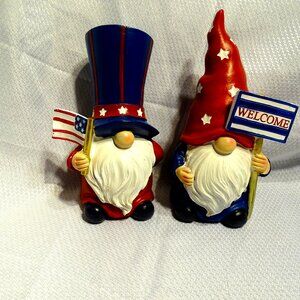 Set of Patriotic Gnomes Renaissance magic and alchemy